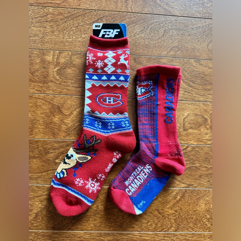 NHL Canadians Socks